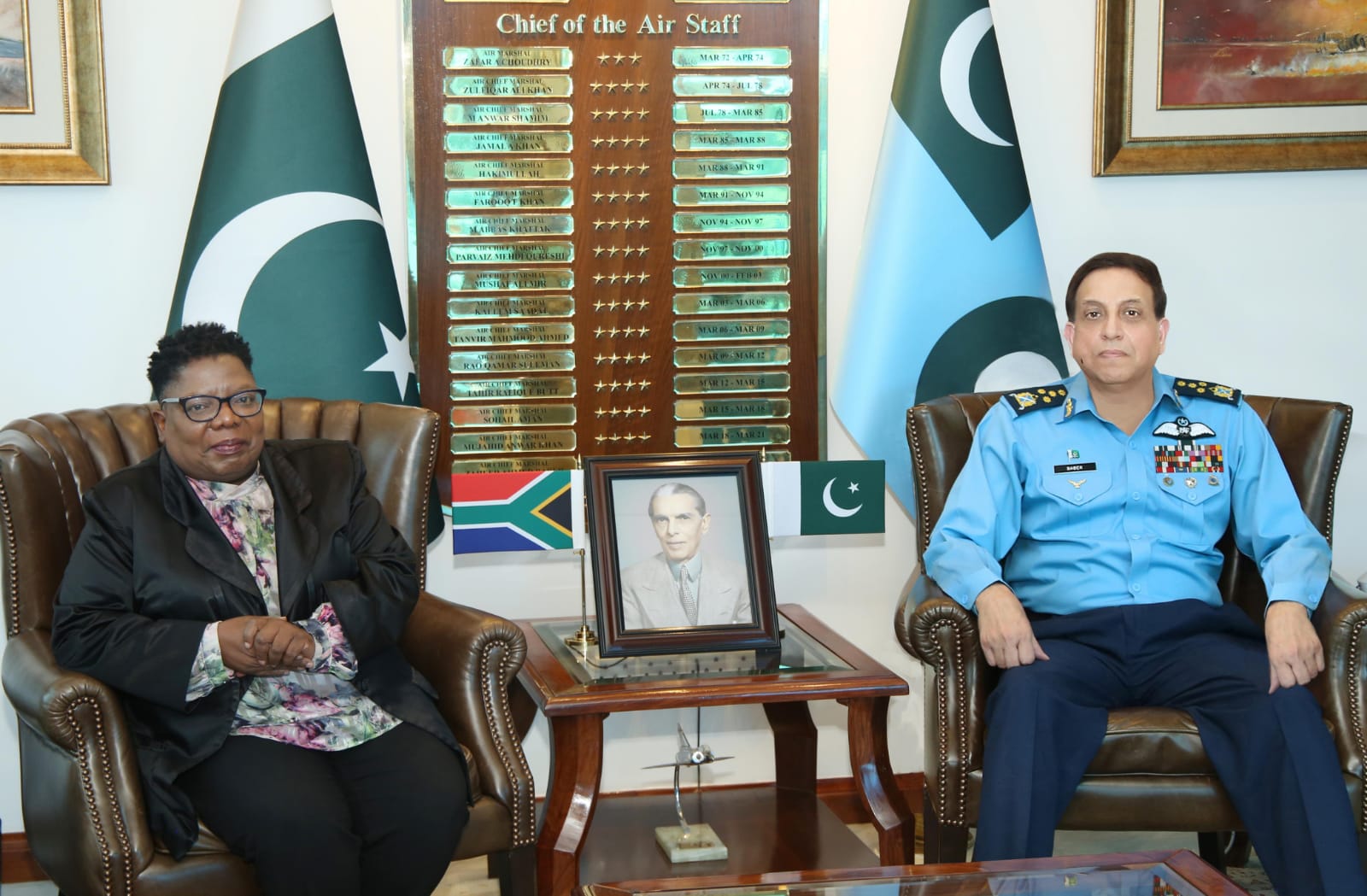Acting Secretary of Defence South Africa Visits Air Headquarters 1 South Africa