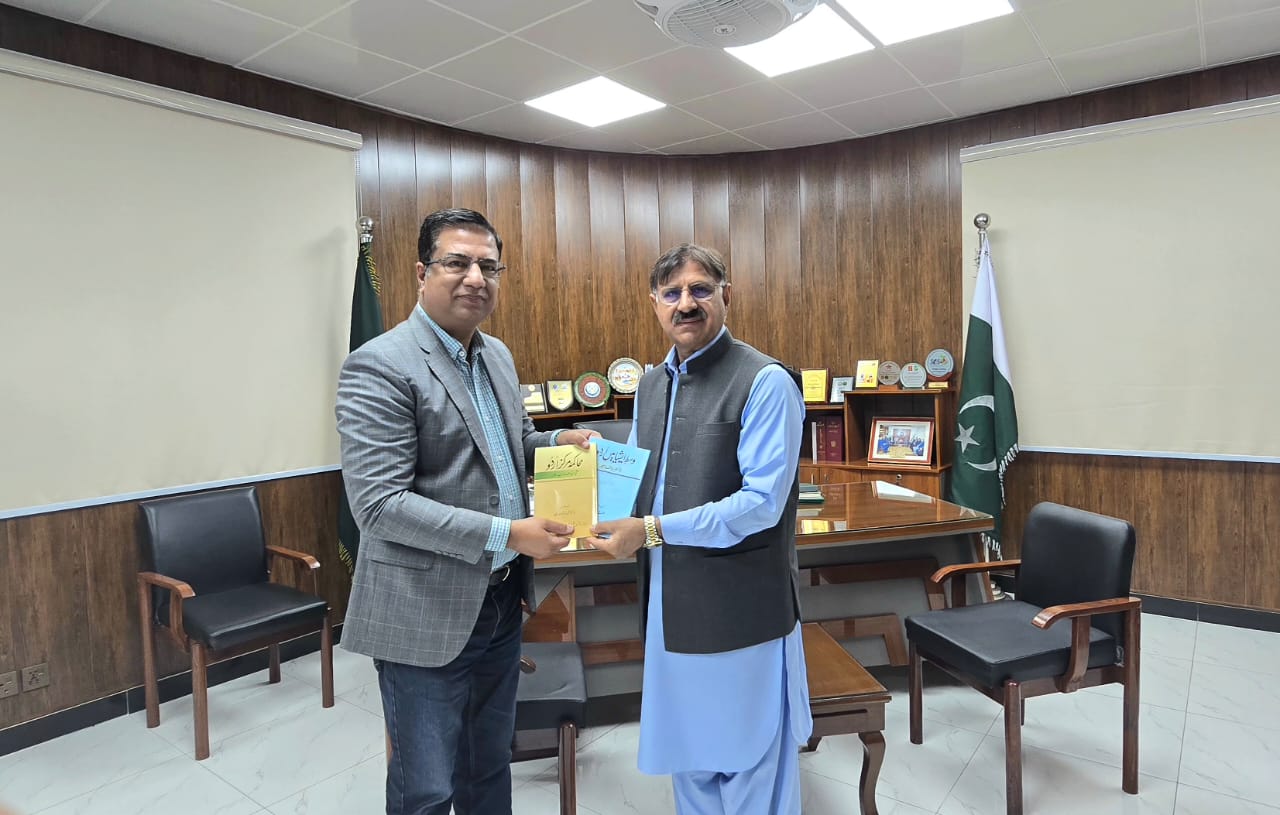 Mr. Khalid Taimur Akram visits National Language Promotion Department, Islamabad 1 National Language Promotion Department