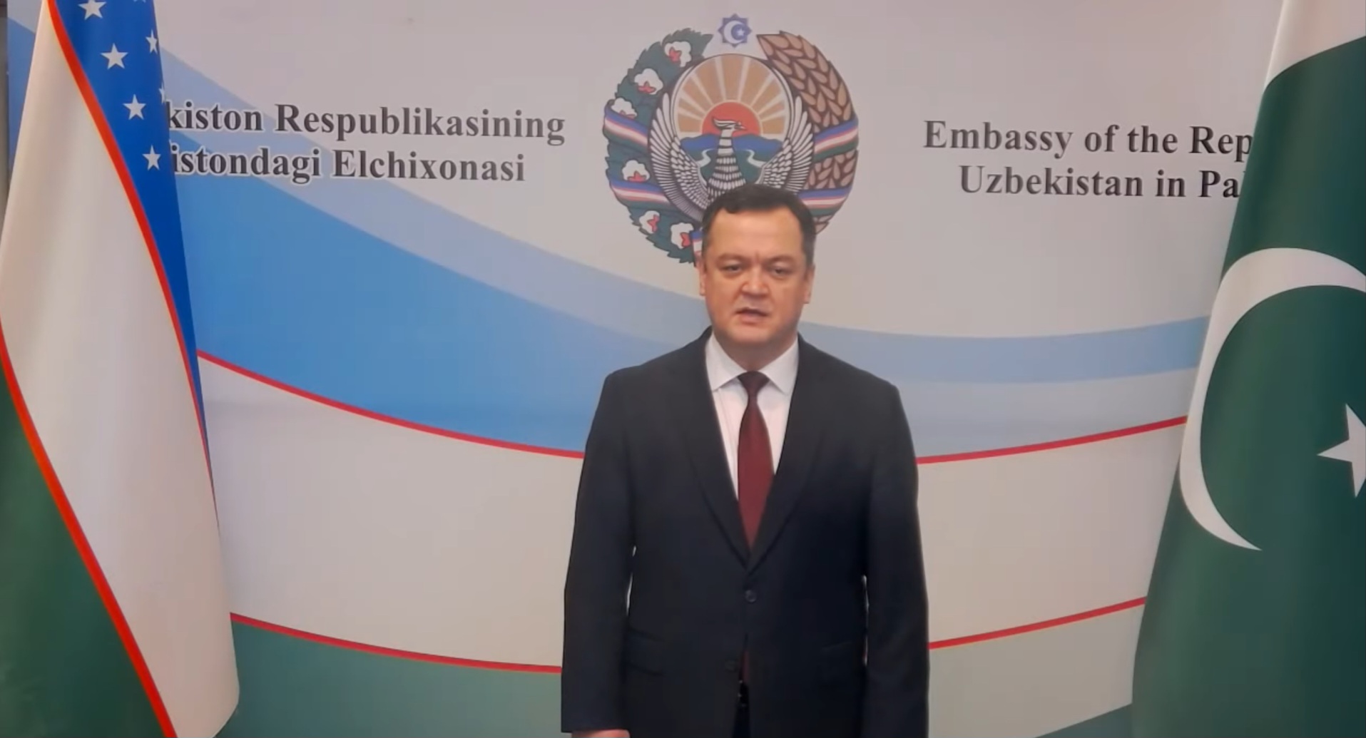 Uzbek Ambassador His Excellency Alisher Tukhtaev Extends Heartfelt Greetings on Pakistan Day 1 Alisher Tukhtaev