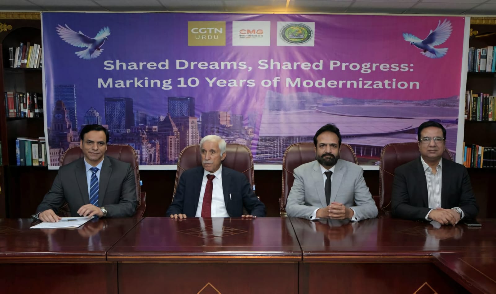 Special Seminar on "Shared Dreams, Shared Progress: Marking 10 Years of Modernization" Held at National Library of Pakistan 1 National Library of Pakistan