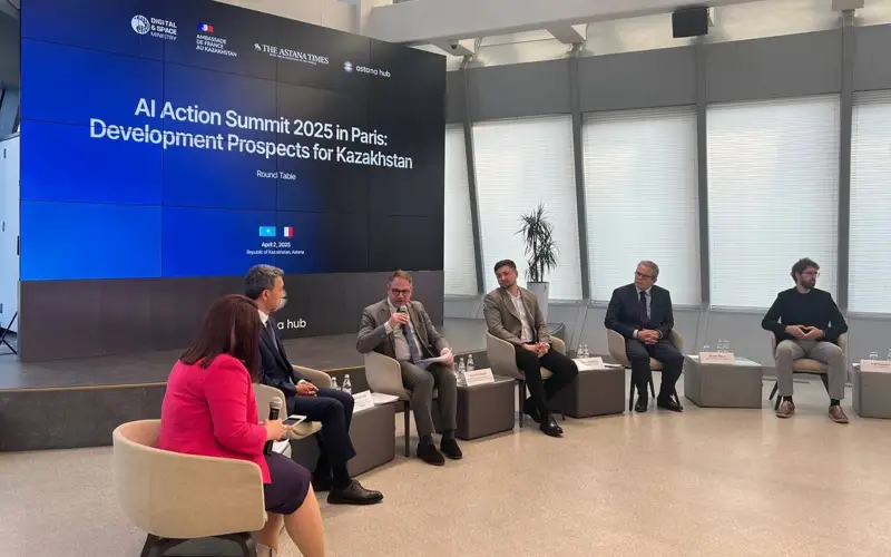Kazakhstan and France Discuss AI Cooperation at Astana Hub Round Table 10 Astana Hub