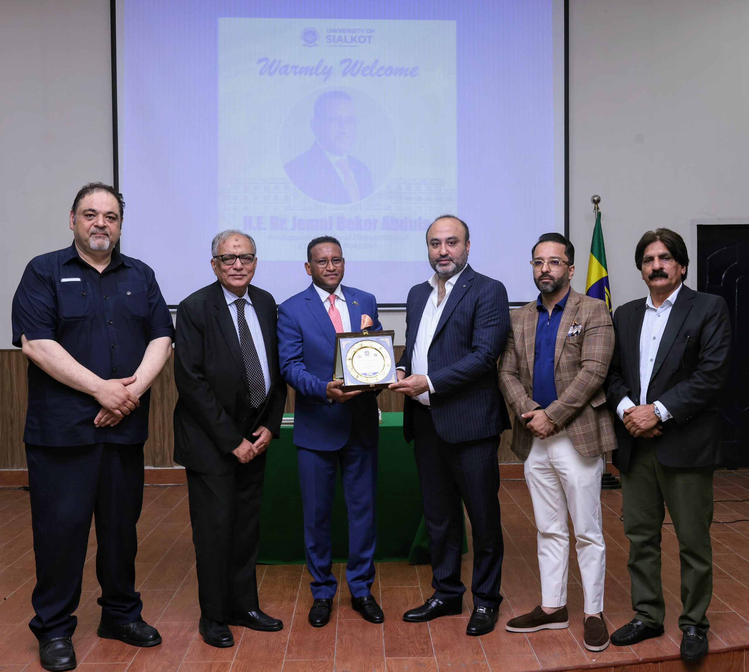 Ambassador Dr. Jemal Beker Abdula Receives Best Ambassador Award in Sialkot, Pakistan 1 Ambassador Dr. Jemal Beker Abdula Receives Best Ambassador Award in Sialkot, Pakistan