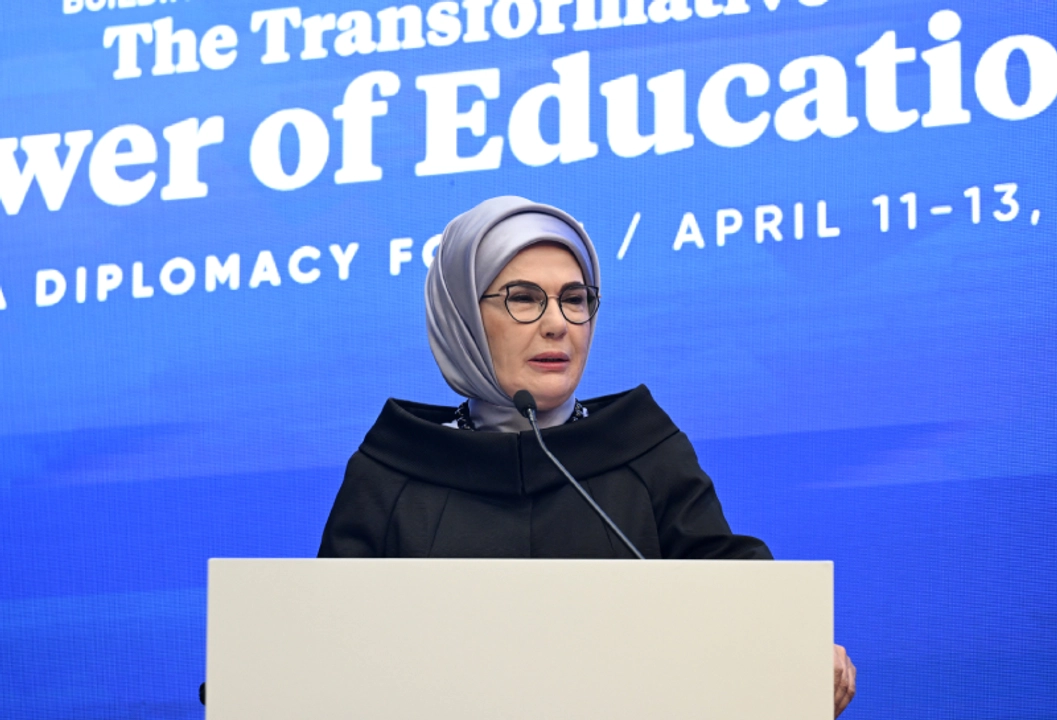 Emine Erdogan Calls for Peace and Diplomacy at Antalya Diplomacy Forum 2 Emine Erdogan Calls for Peace and Diplomacy at Antalya Diplomacy Forum