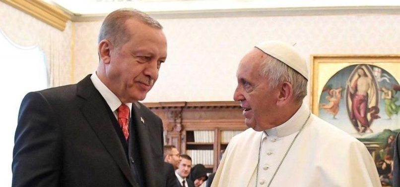President Erdoğan Extends Condolences on the Passing of Pope Francis