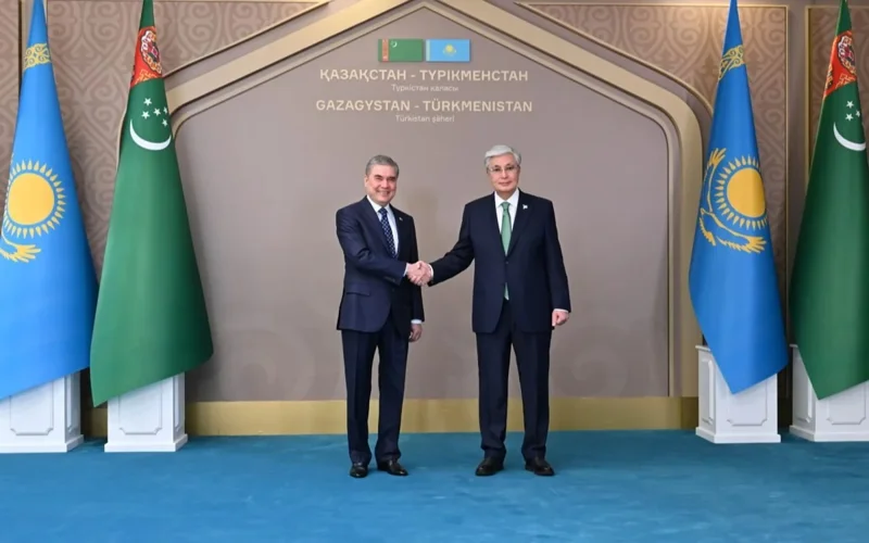 President Tokayev, Turkmen Leader Gurbanguly Berdimuhamedov Discuss Strategic Cooperation in Turkistan 1 President Tokayev, Turkmen Leader Gurbanguly Berdimuhamedov Discuss Strategic Cooperation in Turkistan