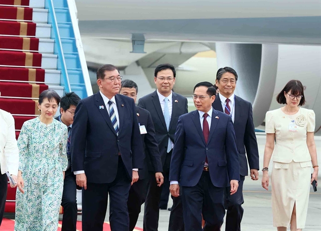 Japanese Prime Minister Ishiba Shigeru Arrives in Hanoi 1 Japanese Prime Minister Ishiba Shigeru Arrives in Hanoi