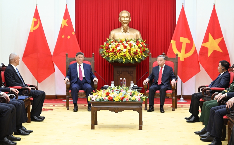 Xi Jinping and To Lam Pledge to Deepen China-Vietnam Community with Shared Future