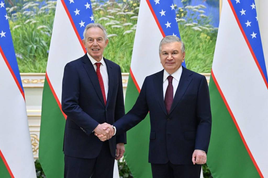 President Shavkat Mirziyoyev Receives Tony Blair to Discuss Expanding Cooperation 1 President Shavkat Mirziyoyev Receives Tony Blair to Discuss Expanding Cooperation