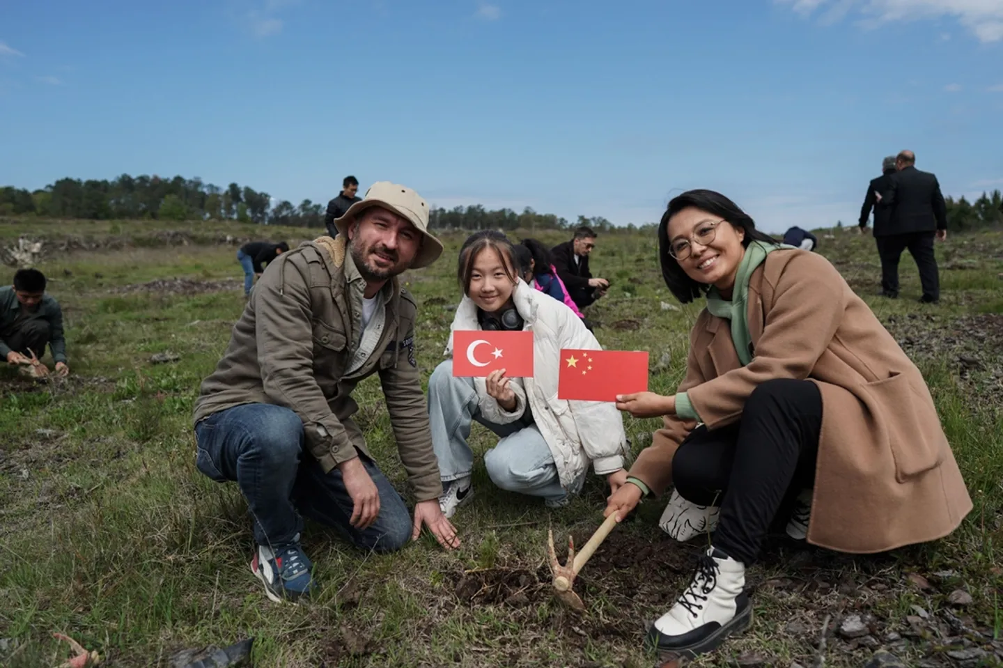 China-Türkiye Friendship Commemorated with 10,000 Saplings Planted in Istanbul 1 China-Türkiye Friendship Commemorated with 10,000 Saplings Planted in Istanbul