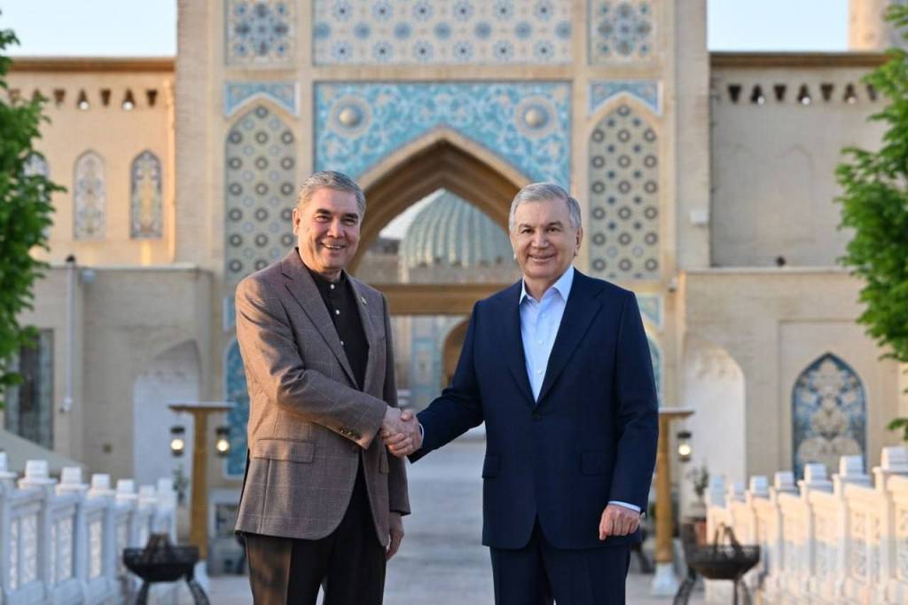 Uzbekistan and Turkmenistan Leaders Attend Cultural Events at "Eternal City" Park in Samarkand 1 Uzbekistan and Turkmenistan Leaders Attend Cultural Events at "Eternal City" Park in Samarkand