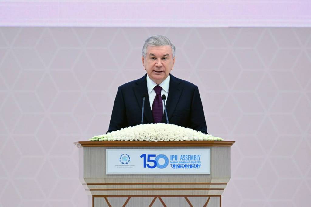 President of Uzbekistan Delivers Landmark Address at 150th IPU Assembly in Tashkent