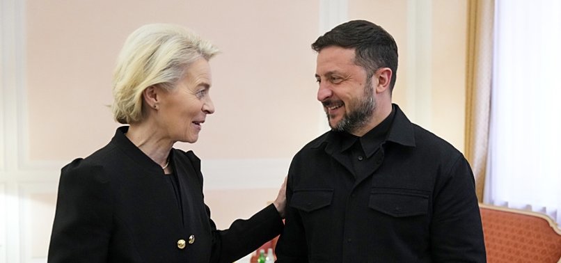 Zelenskyy and Von der Leyen Meet at Pope Francis's Funeral