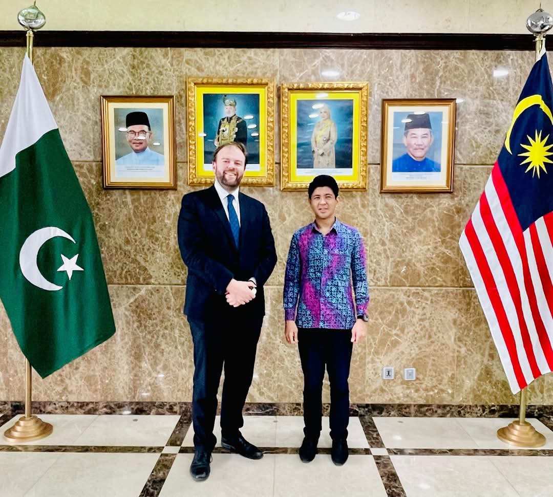 Malaysian Diplomat Mohd Syafik Firdaus Meets Irish Deputy Head of Mission to Discuss Ireland’s Plans for Islamabad 1 Malaysian Diplomat Mohd Syafik Firdaus Meets Irish Deputy Head of Mission to Discuss Ireland’s Plans for Islamabad
