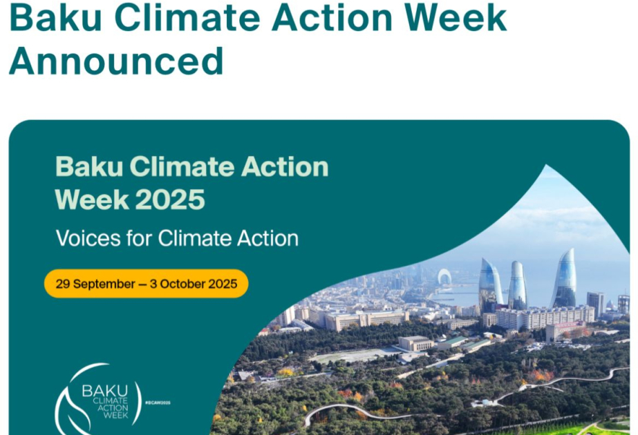 Azerbaijan to Host Second Baku Climate Action Week Following COP29 Success 2 Azerbaijan to Host Second Baku Climate Action Week Following COP29 Success