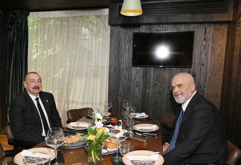 President Ilham Aliyev and Prime Minister Edi Rama Discuss Bilateral Ties 1 President Ilham Aliyev and Prime Minister Edi Rama Discuss Bilateral Ties