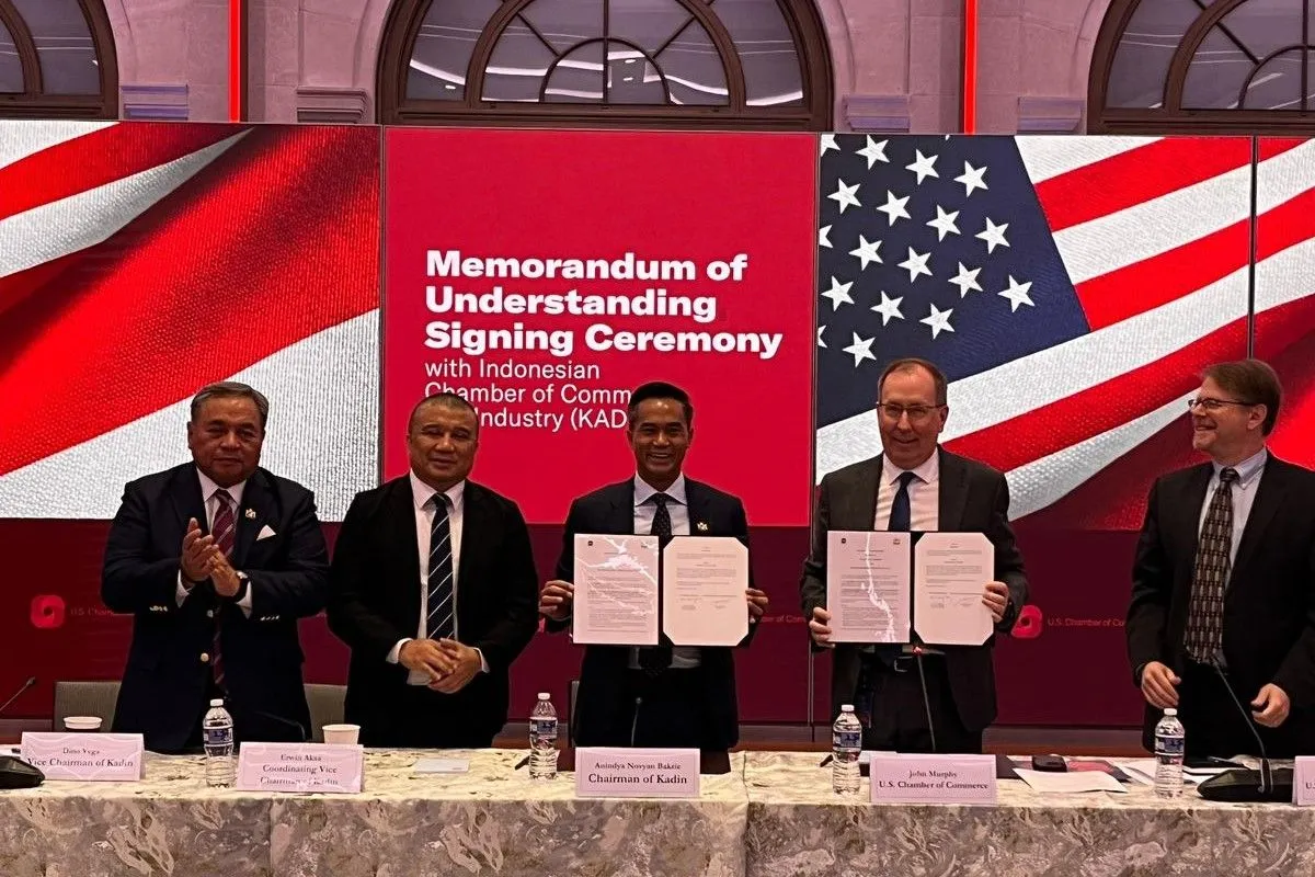 Indonesia and US Chamber of Commerce Sign MoU to Strengthen Economic Cooperation 6 Indonesia and US Chamber of Commerce Sign MoU to Strengthen Economic Cooperation