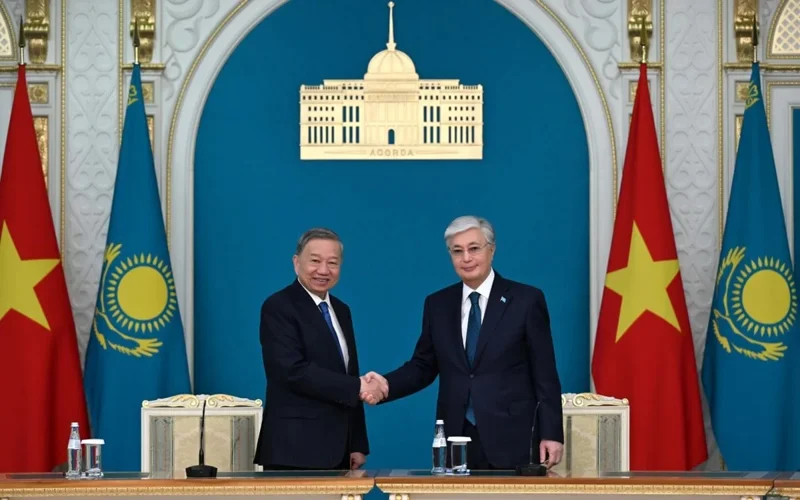 Kazakhstan and Vietnam Establish Strategic Partnership During Historic State Visit