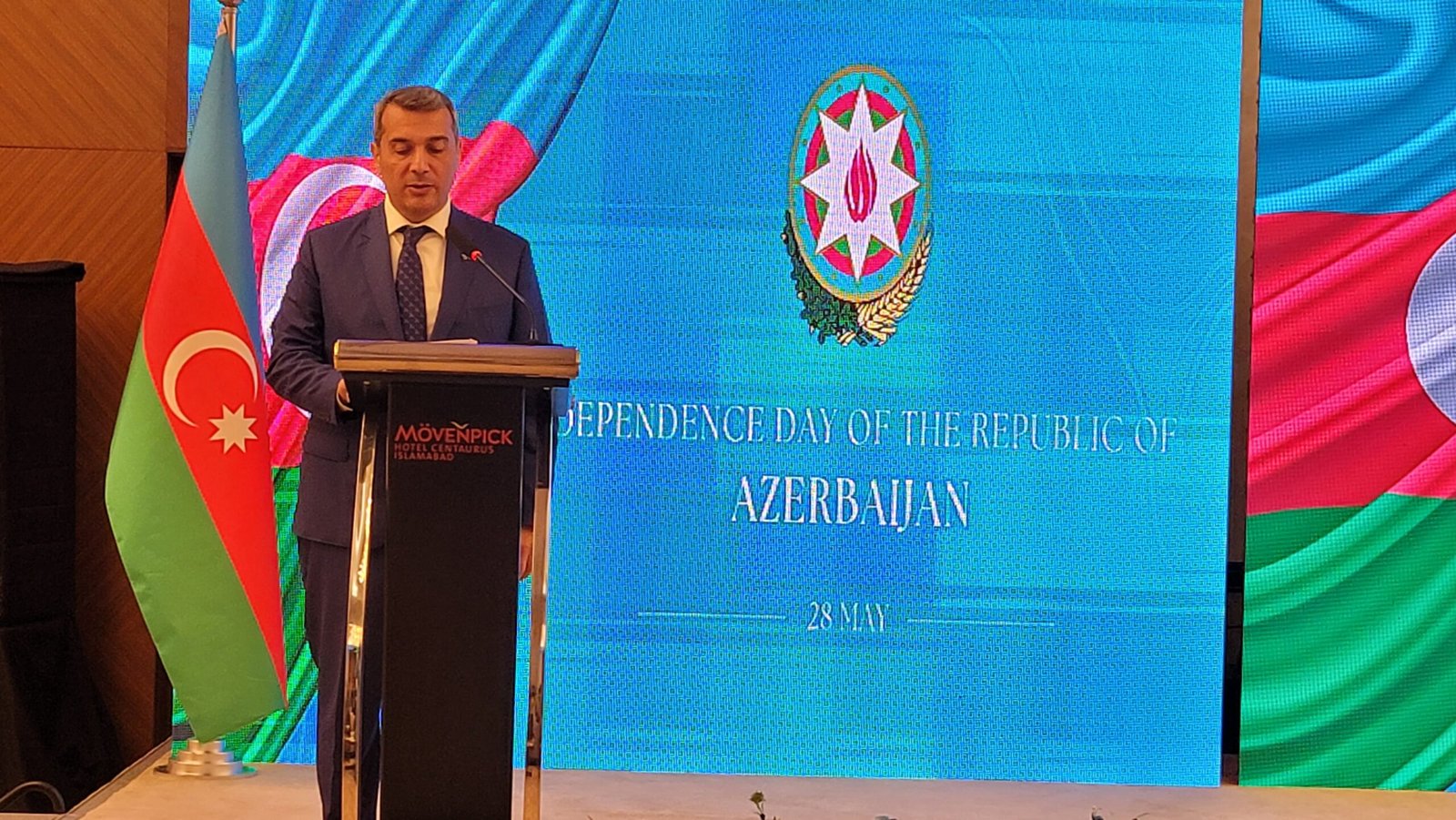 Speech by H.E. Khazar Farhadov on the 107th Anniversary of Azerbaijan’s Republic Day
