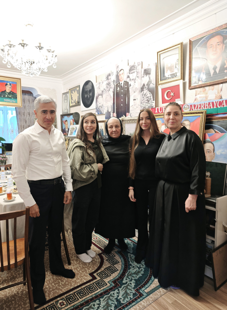 Leyla Aliyeva Meets with Family of National Hero Polad Hashimov to Honor His Legacy 1 Leyla Aliyeva Meets with Family of National Hero Polad Hashimov to Honor His Legacy