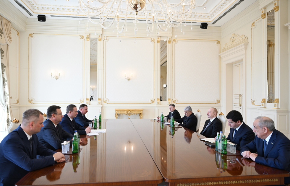 President Ilham Aliyev Receives Belarusian Prime Minister Alexander Turchin in Baku 8 President Ilham Aliyev Receives Belarusian Prime Minister Alexander Turchin in Baku