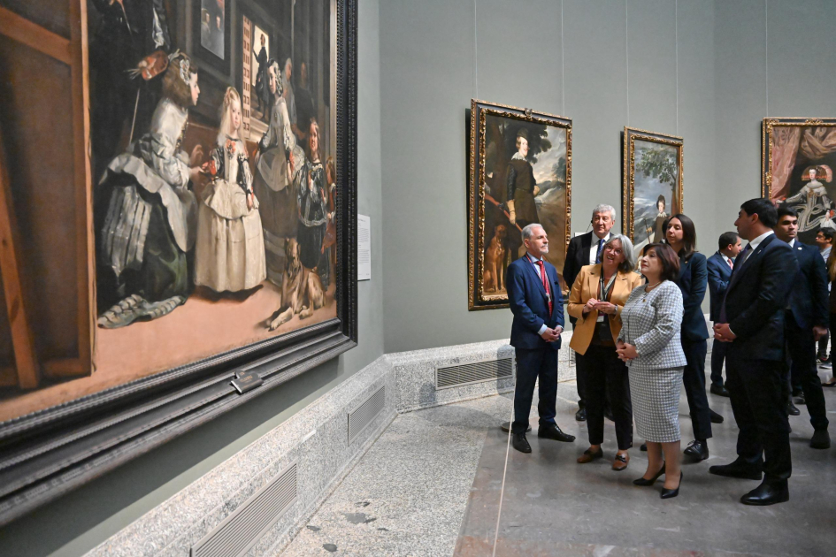 Azerbaijani Parliamentary Delegation Visits Prado Museum in Madrid