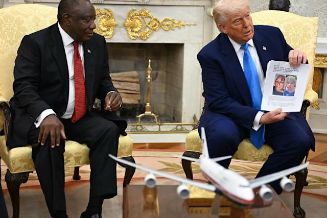 Tense White House Meeting Between Trump and Ramaphosa Over Racial Claims in South Africa 1 Tense White House Meeting Between Trump and Ramaphosa Over Racial Claims in South Africa