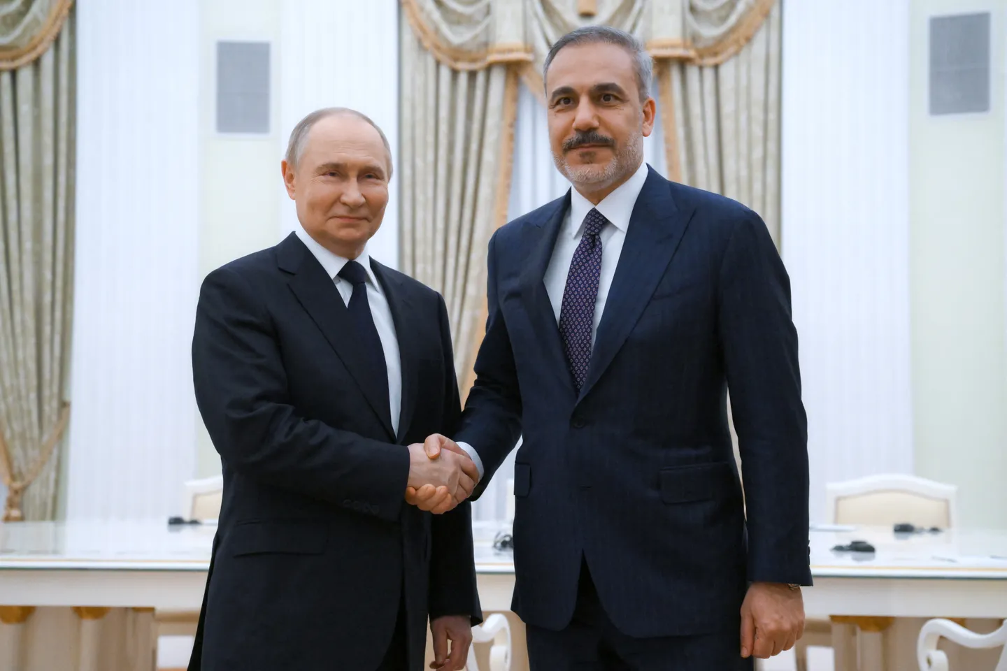 Fidan Meets Putin in Moscow for Talks on Ukraine Conflict and Bilateral Cooperation