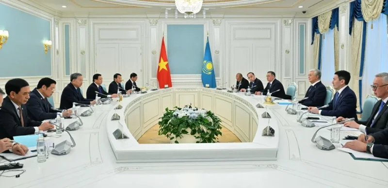 President Tokayev Hails Vietnamese Leader’s Visit as Testament to Strong Bilateral Friendship 1 President Tokayev Hails Vietnamese Leader’s Visit as Testament to Strong Bilateral Friendship