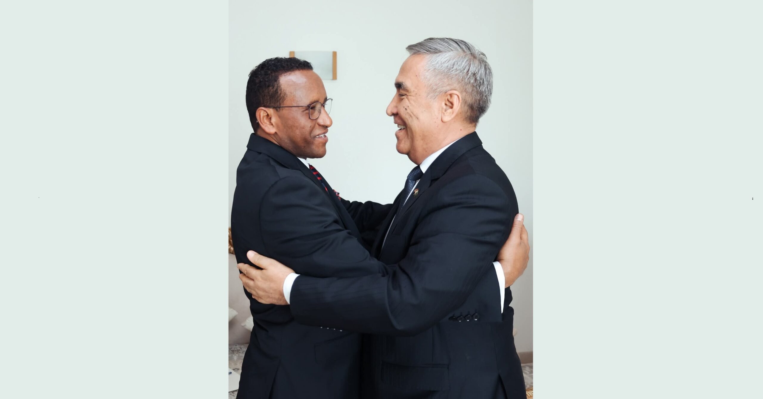 Ethiopian Ambassador in Pakistan Discusses Regional Peace and Bilateral Cooperation with Turkmenistan’s Envoy