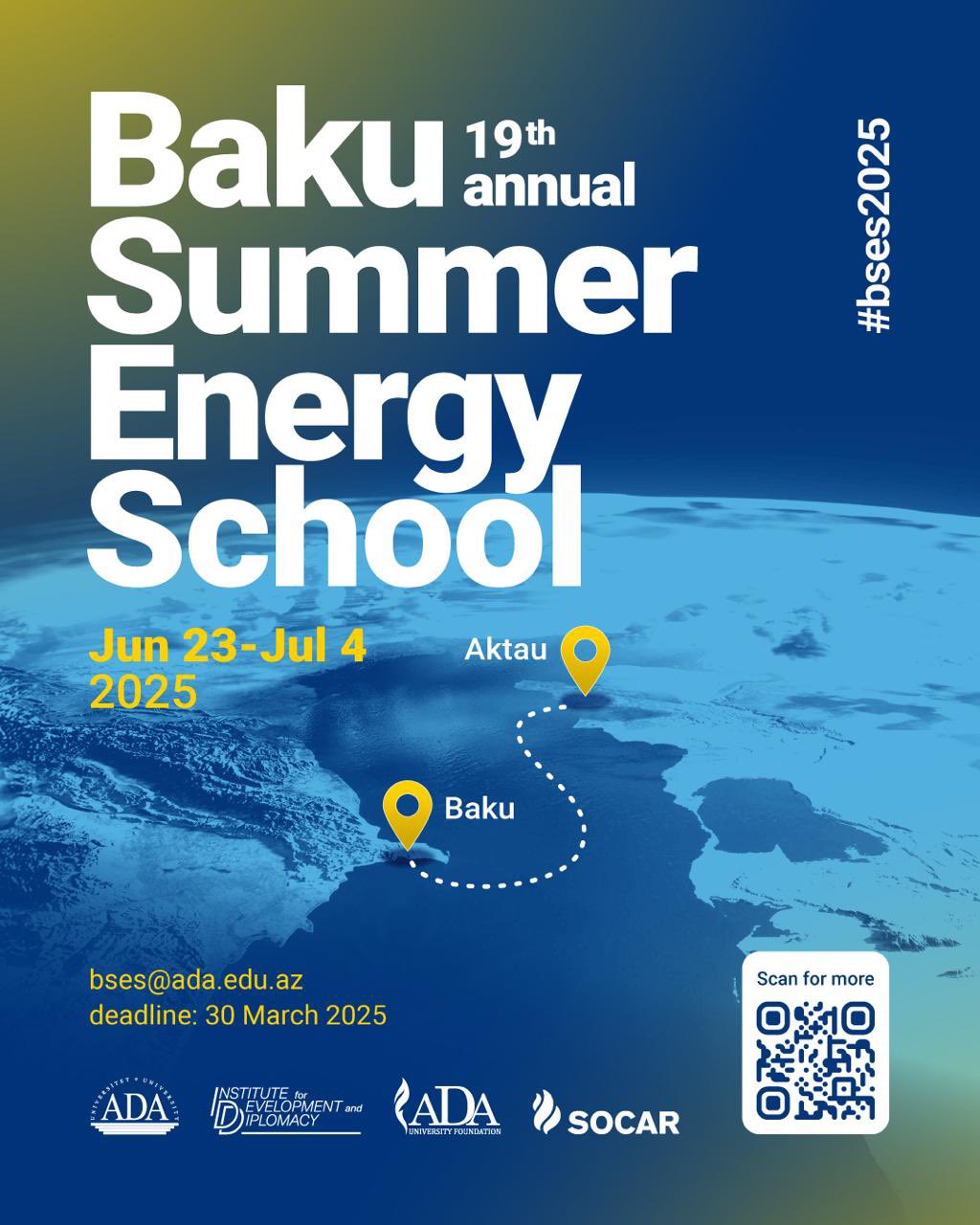 Applications Open for 19th Baku Summer Energy School 2025: Explore Energy Leadership Across Azerbaijan and Kazakhstan 1 19th Baku Summer Energy