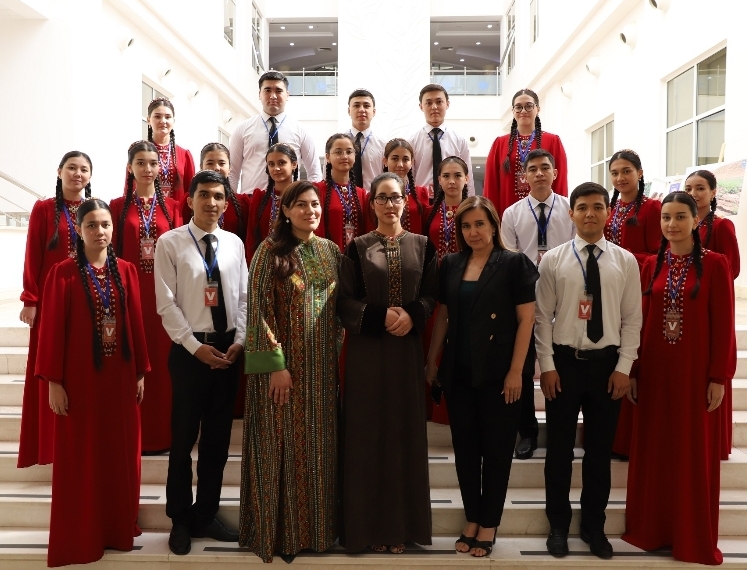 UNDP Hosts Interactive Youth Session on Climate Action and Gender Equality in Ashgabat 2 UNDP