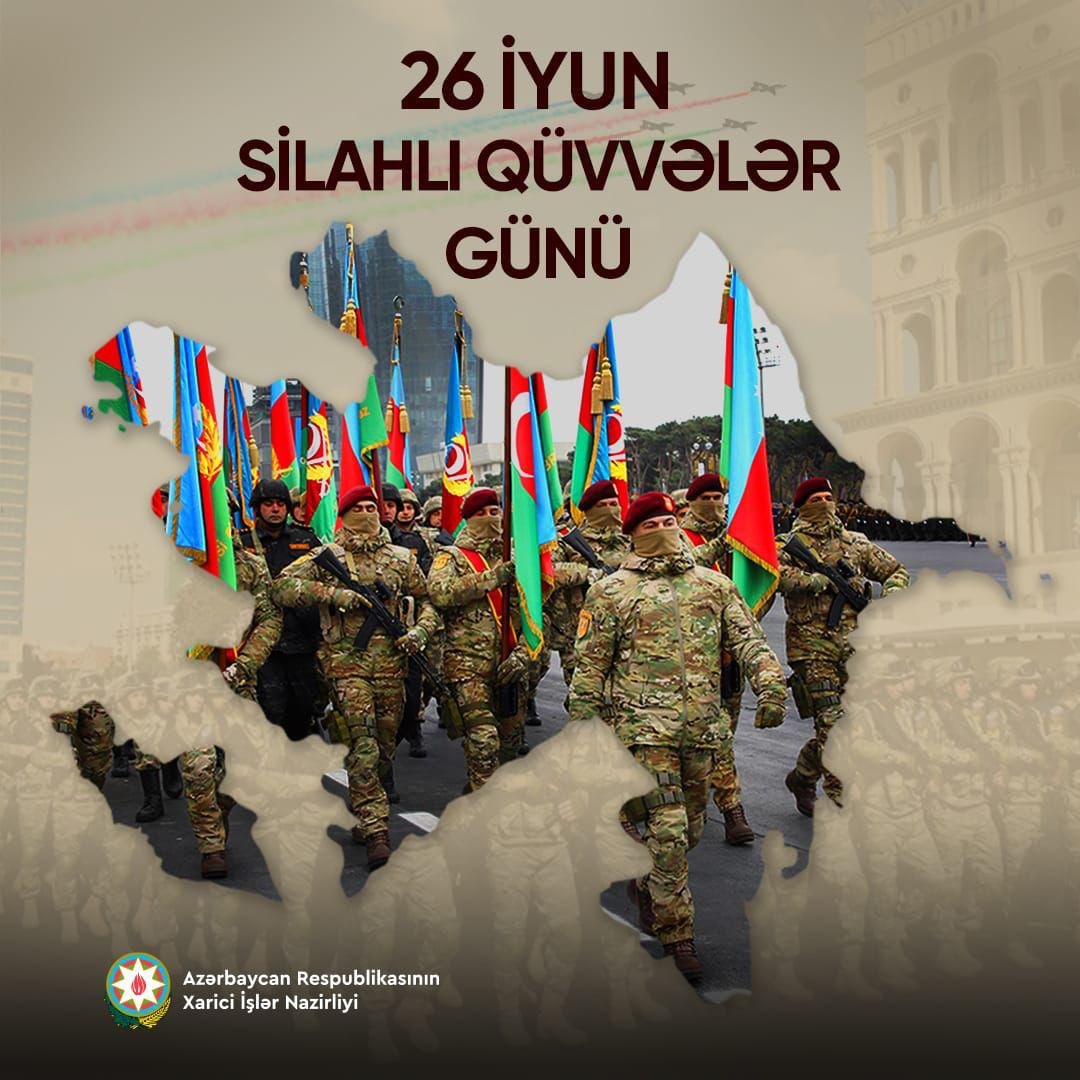 Azerbaijan marks June 26 – Armed Forces Day