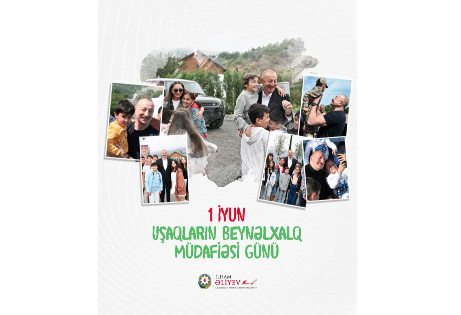 President Ilham Aliyev Marks International Children’s Day with Heartfelt Message 2 image