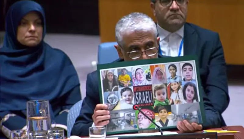 Iran's UN Ambassador Condemns Israeli Actions, Urges Accountability for Crimes Against Children 1 Iran's UN Ambassador Condemns Israeli Actions, Urges Accountability for Crimes Against Children