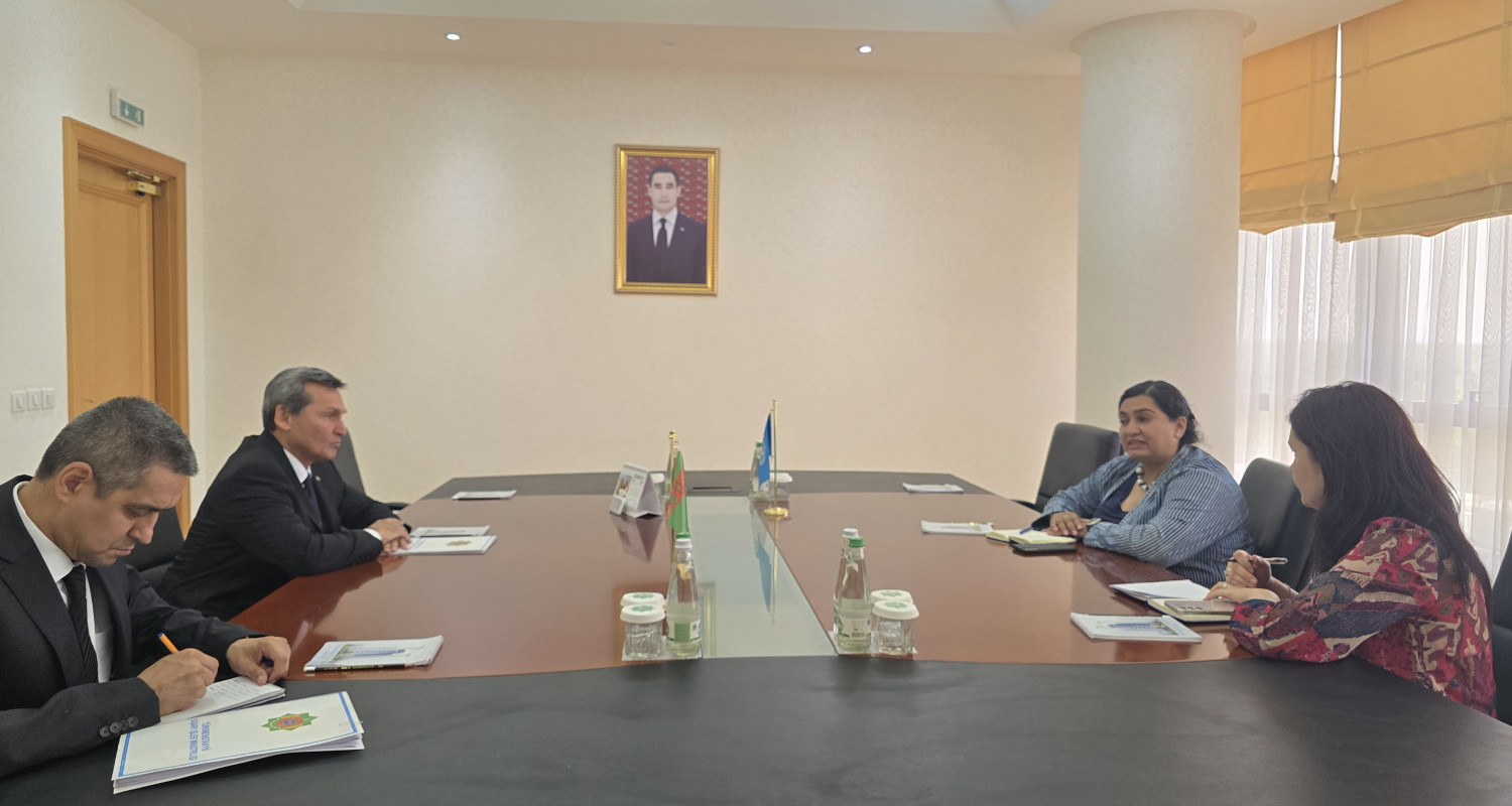 Turkmenistan, UNICEF Discuss Humanitarian Cooperation and UN Collaboration 1 Turkmenistan, UNICEF Discuss Humanitarian Cooperation and UN Collaboration