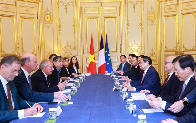 Vietnamese, French Prime Ministers Hold Talks in Paris 1 Vietnamese, French Prime Ministers Hold Talks in Paris