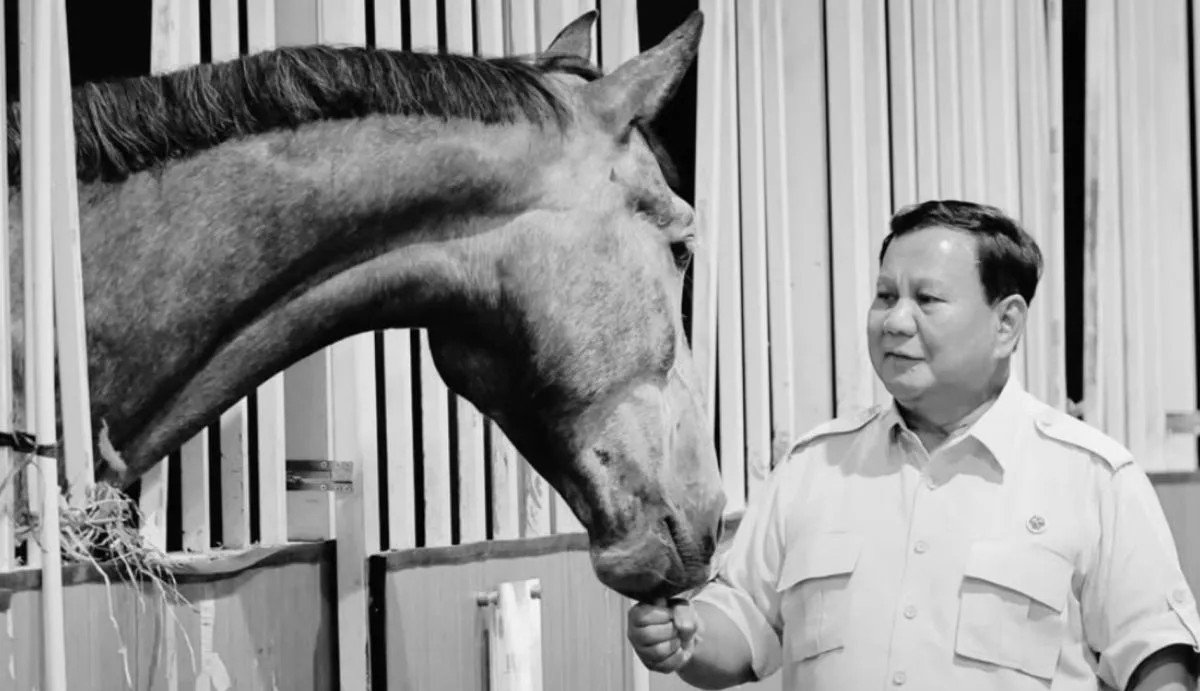 President Prabowo Inspects Ronggolawe Horse Cavalry Regiment Headquarters in Jakarta