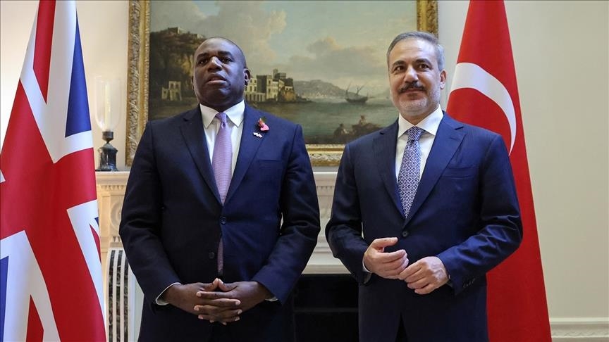 Turkish, British Foreign Ministers Discuss Israel-Iran Conflict, Urge Diplomatic Solution