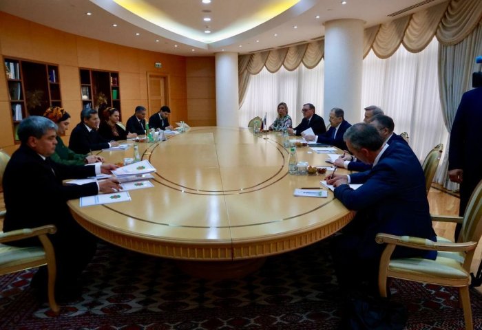 Turkmenistan and Russia Reaffirm Strategic Partnership in High-Level Talks 1 Turkmenistan and Russia Reaffirm Strategic Partnership in High-Level Talks
