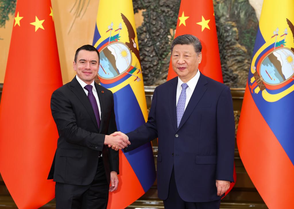 China and Ecuador Deepen Strategic Ties as Xi Jinping and Daniel Noboa Meet in Beijing