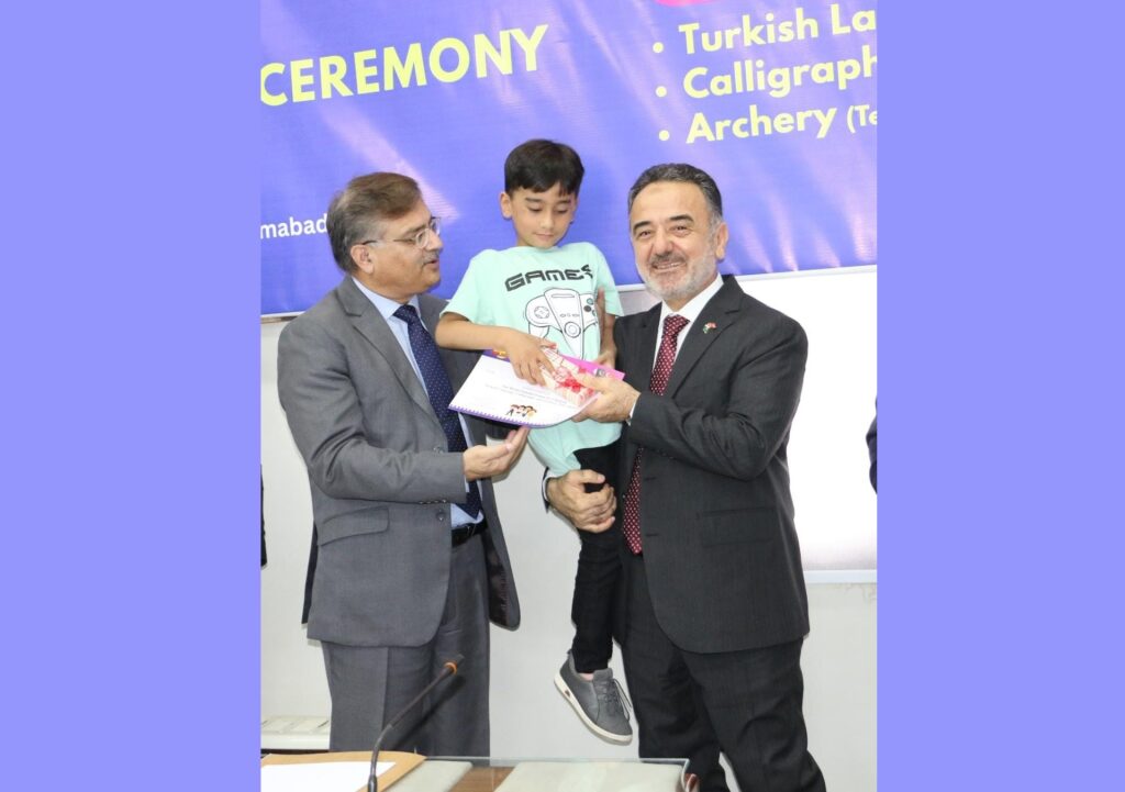 Ambassador Dr. Irfan Neziroglu Graces Certificate Ceremony of Turkish Summer Camp for Children at Allama Iqbal Open University 2 1 5