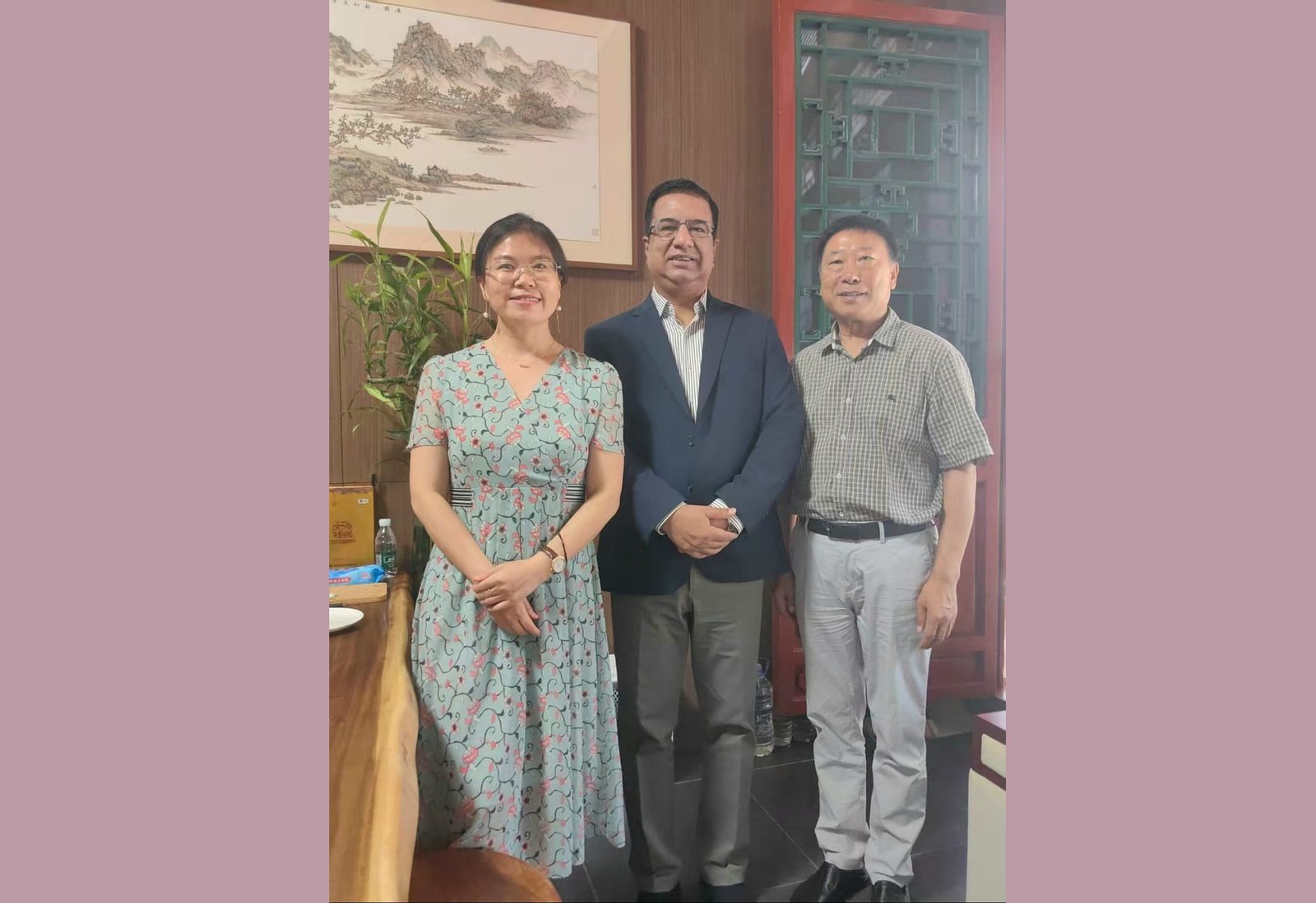 Mr. Khalid Taimur Akram Visits Institute for Community with Shared Future (ICSF) in Beijing, China 6 Khalid Taimur Akram