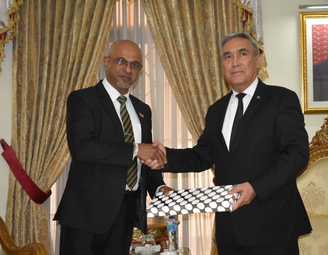 Dean of Diplomatic Corps, Turkmen Ambassador in Islamabad Meets Sri Lankan High Commissioner 3 Diplomatic