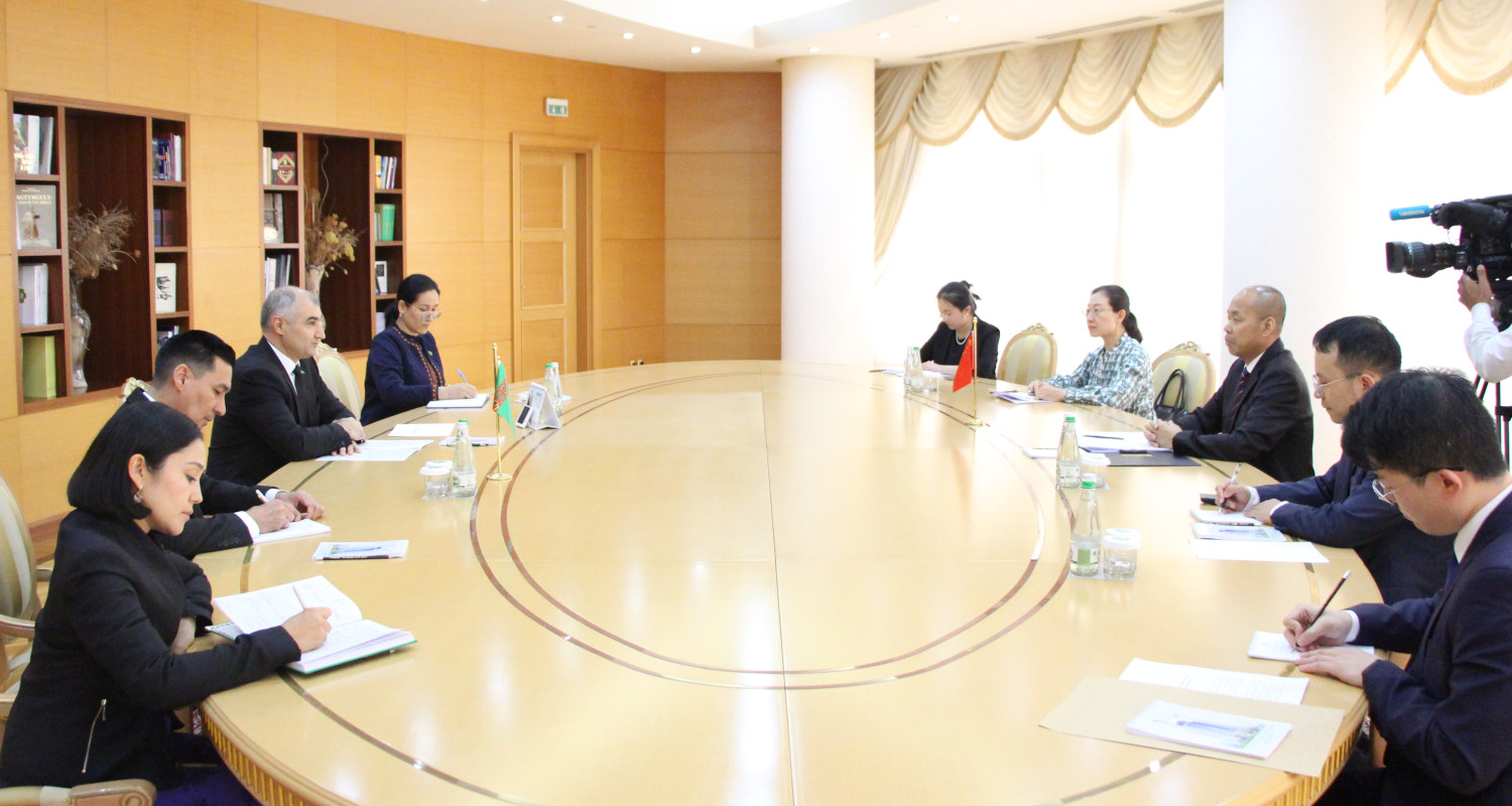 Deputy Foreign Minister of Turkmenistan Meets Newly Appointed Chinese Ambassador 1 Deputy Foreign Minister of Turkmenistan Meets Newly Appointed Chinese Ambassador