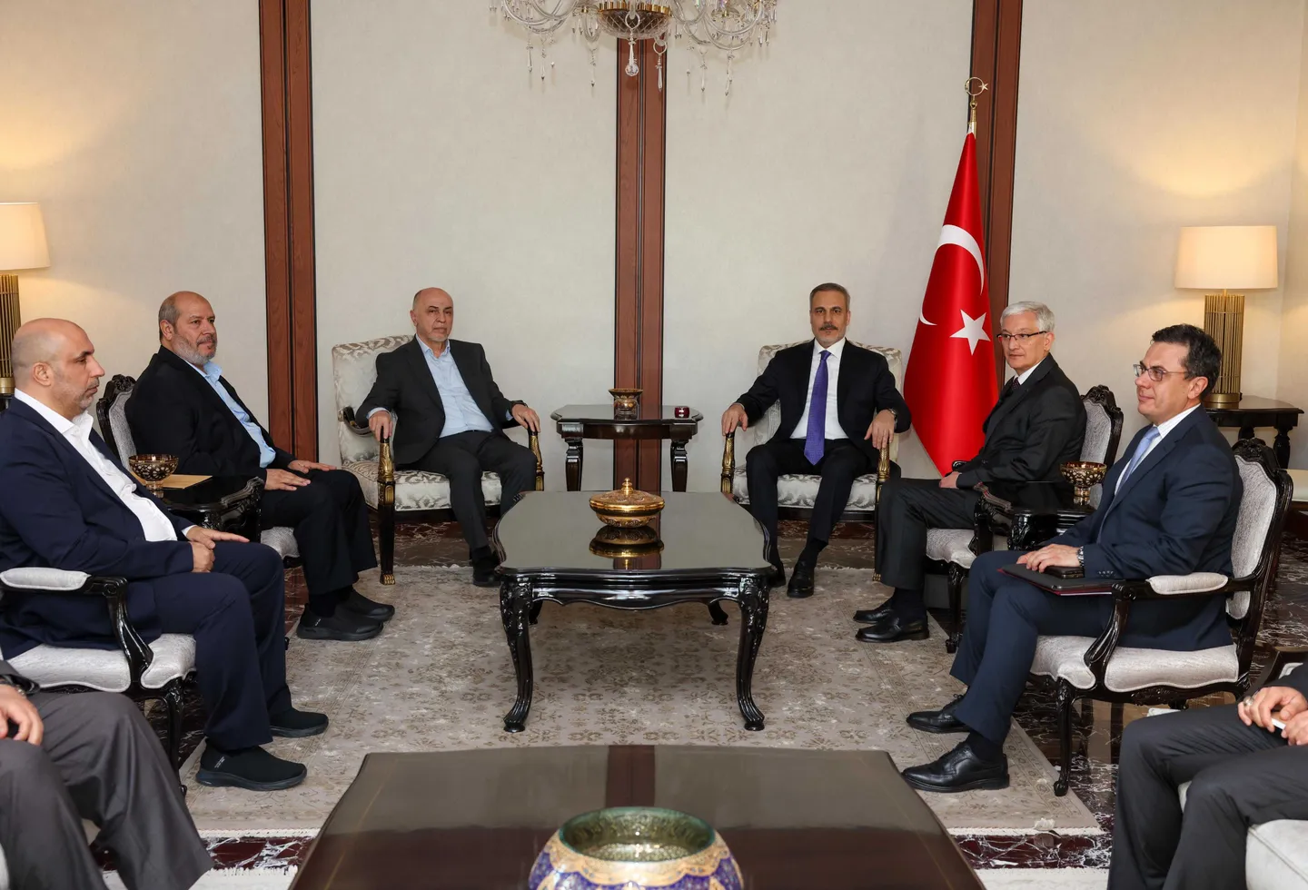 Fidan Meets Hamas Delegation to Discuss Gaza Ceasefire and Humanitarian Crisis 1 Fidan
