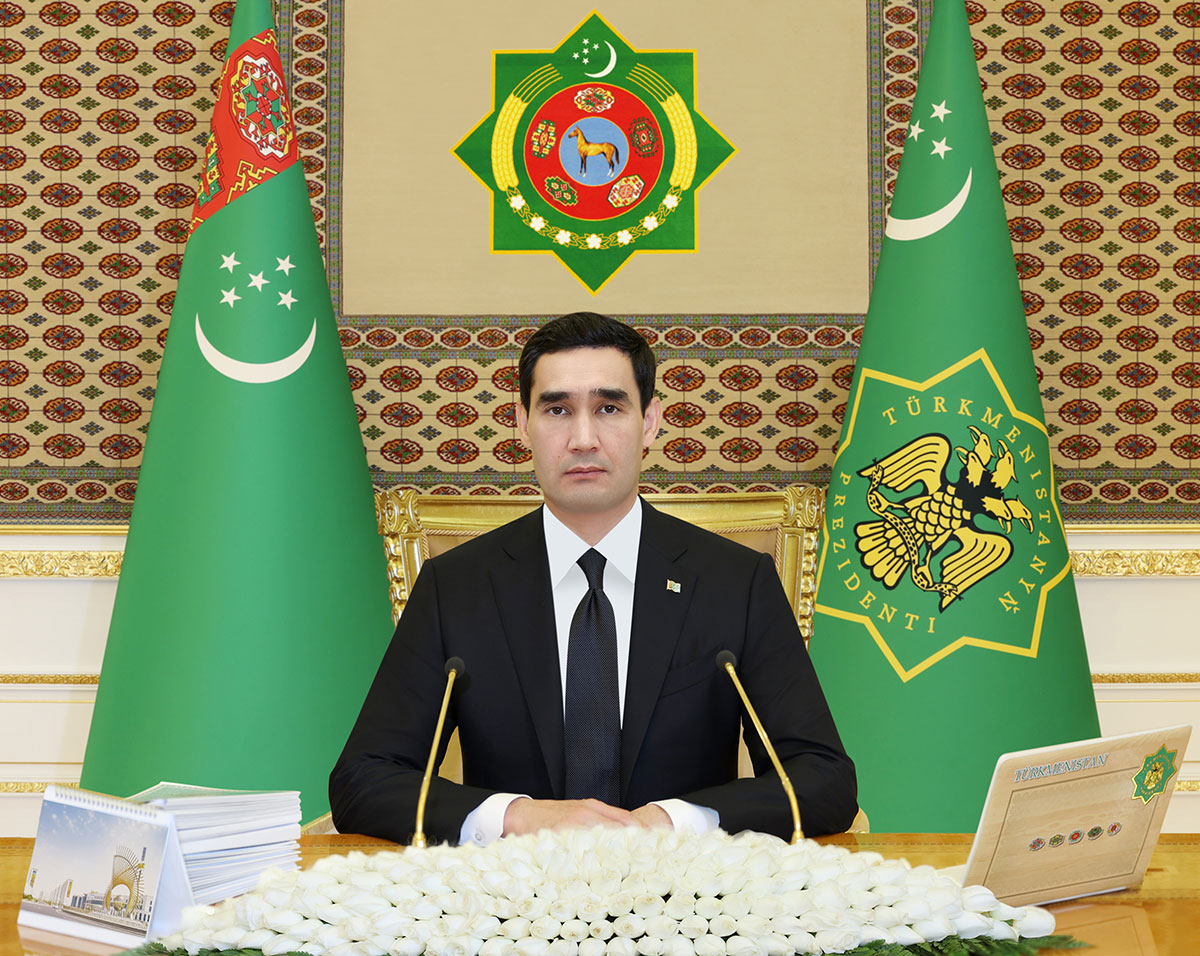 Turkmen President Serdar Berdimuhamedov Congratulates French President Macron on Bastille Day 1 Berdimuhamedov