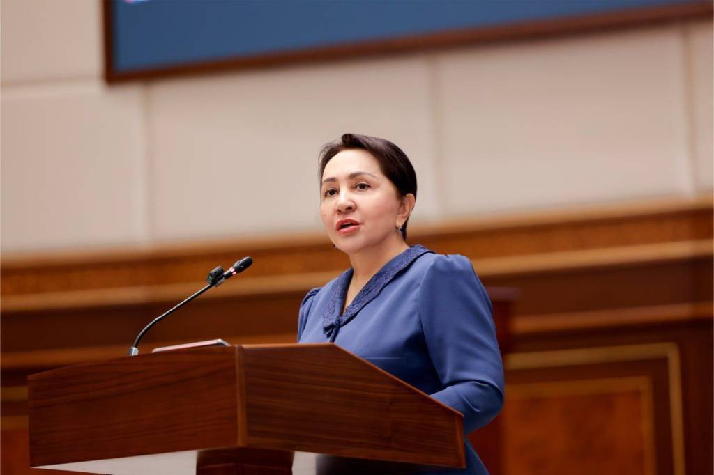 Uzbek Senate Chairperson Tanzila Narbayeva Meets Young Scientists in Celebration of Youth Day 1 Tanzila