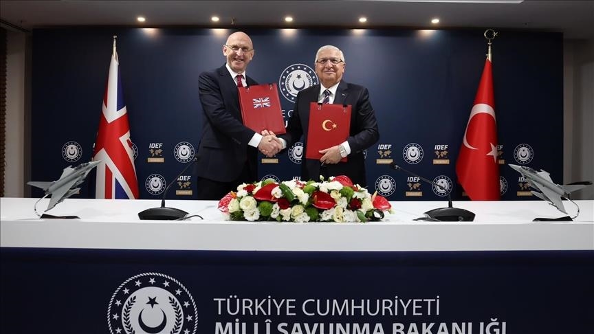 Türkiye and United Kingdom Sign MoU on Eurofighter Typhoon Partnership at IDEF 2025 1 Türkiye