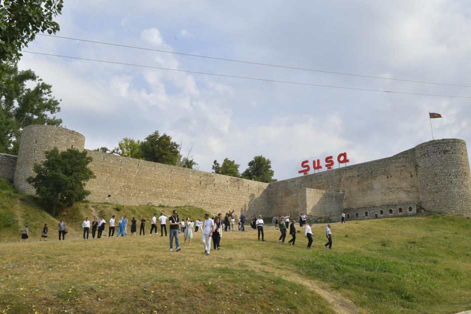 Participants of Shusha Global Media Forum Visit Historical and Cultural Sites of Liberated City 1 Shusha