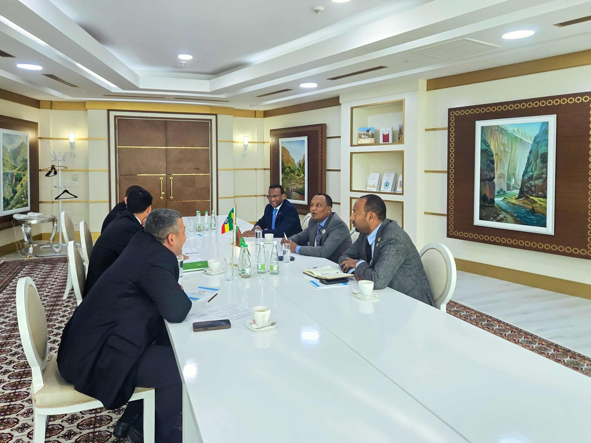 Ethiopia and Turkmenistan Explore New Avenues of Cooperation in Agriculture and Climate Change at UNLLDC3 1 UNLLDC3